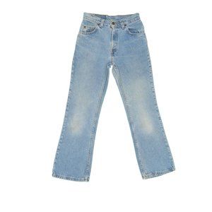 1990s Vintage Levis 31317-0488 Orange Tab Jeans 25x27
